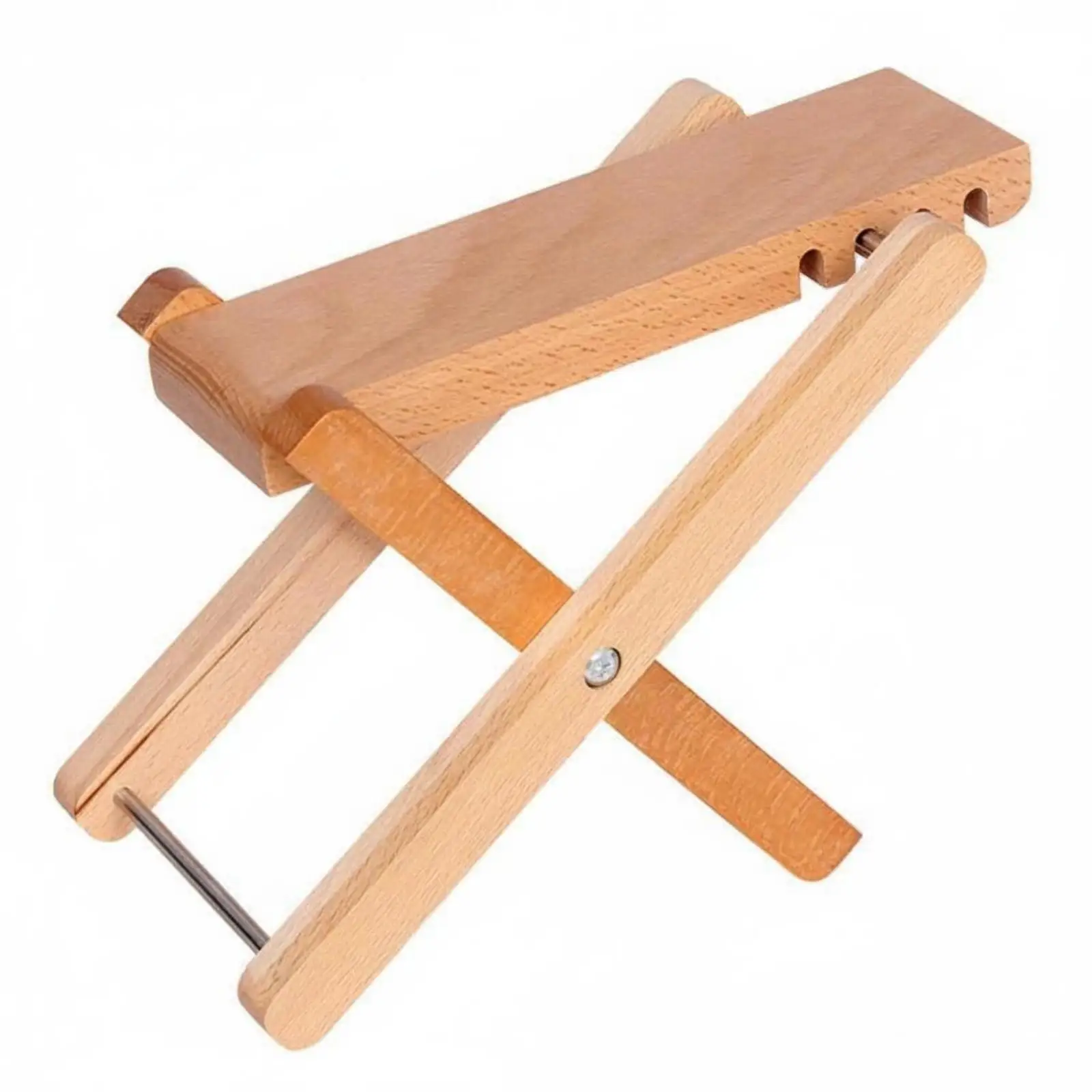 Adjustable Guitar Footrest Solid Wood Music Accessory Portable for Performance
