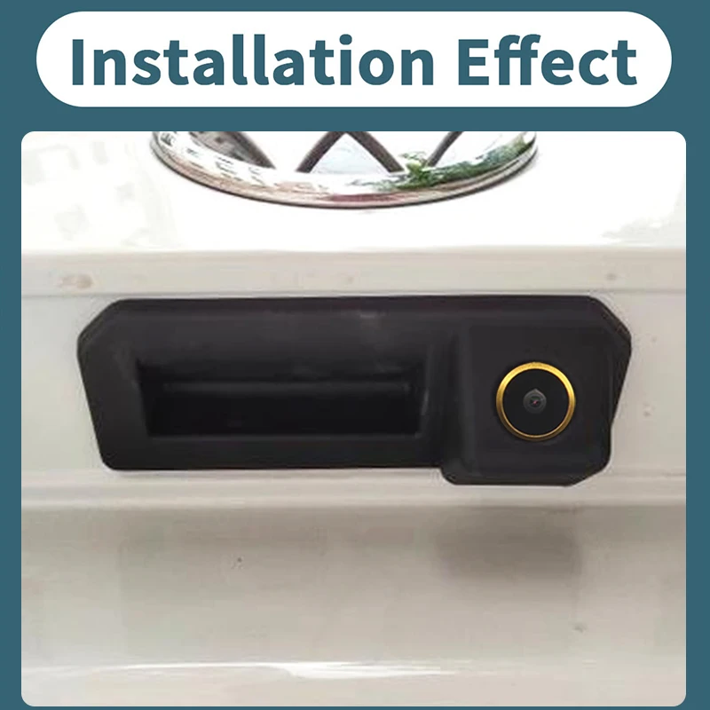 AHD 1080P Vehicle Trunk Handle Rear View Reverse Camera For Skoda Rapid FL karoq KODIAQ  Audi Q2 Q2L Q5L A5 2016 2017 2018 2019