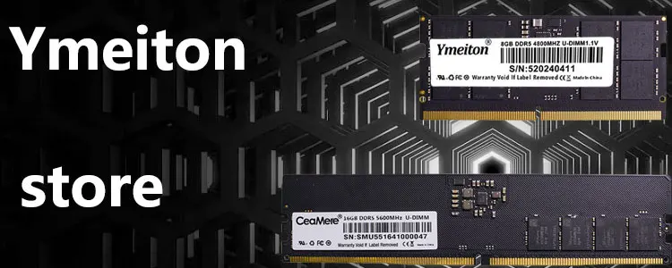YMEITON 10PCS DDR3 8GB 1600MHz 240PIN RAM Desktop