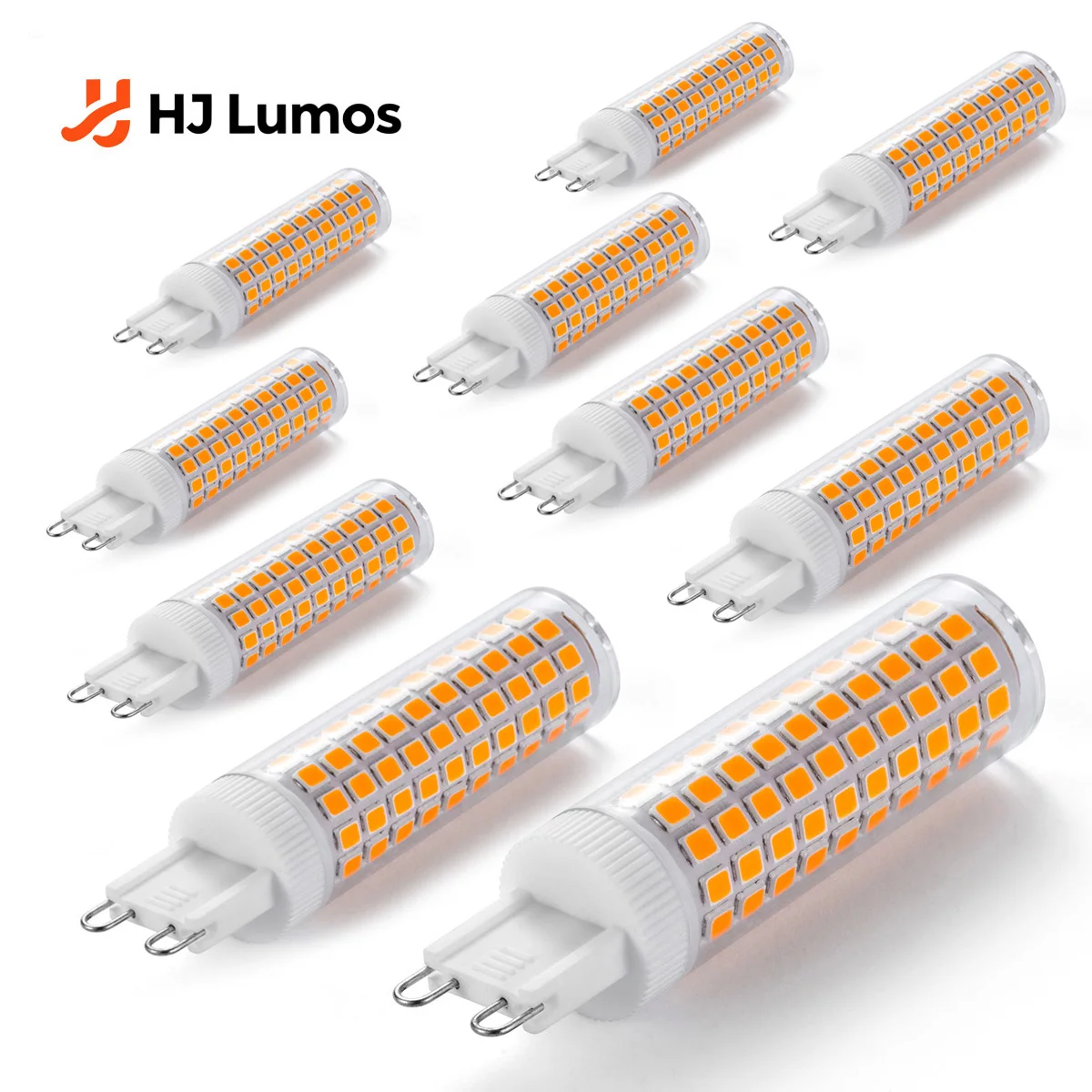 

The Newest 10pcs G9 LED Bulb 10W Dimmable Chandelier Lights AC 100V-265V SMD2835 No Flicker Ceramic Living Room Lighting Lamp