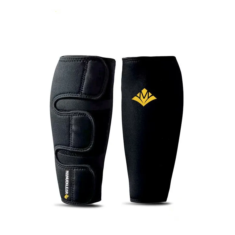 1Pair Calf Support Adjustable Sport Shin Guard Leg Sleeve Compression Cycling Football Weightlifting Sport Safety Calf Protector