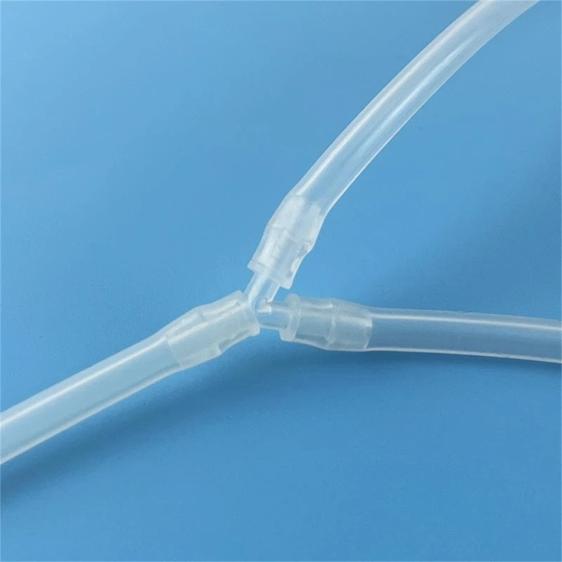 Y1UB Breast Fittings Connector Y Tube Breast Single Side to Bilateral Fittings Adapter Connector