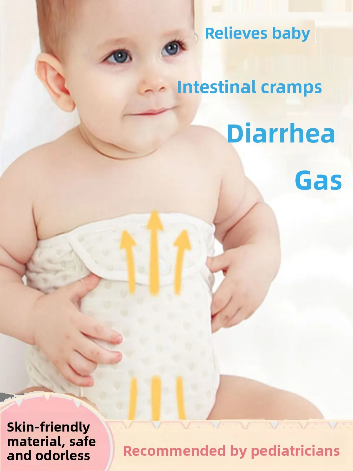 

Baby Hot Water Bottle for Colic Relief Children's Warm Belly Heating Pad Gas Relief Fuzzy Material Soft Toy for Newborns And ...