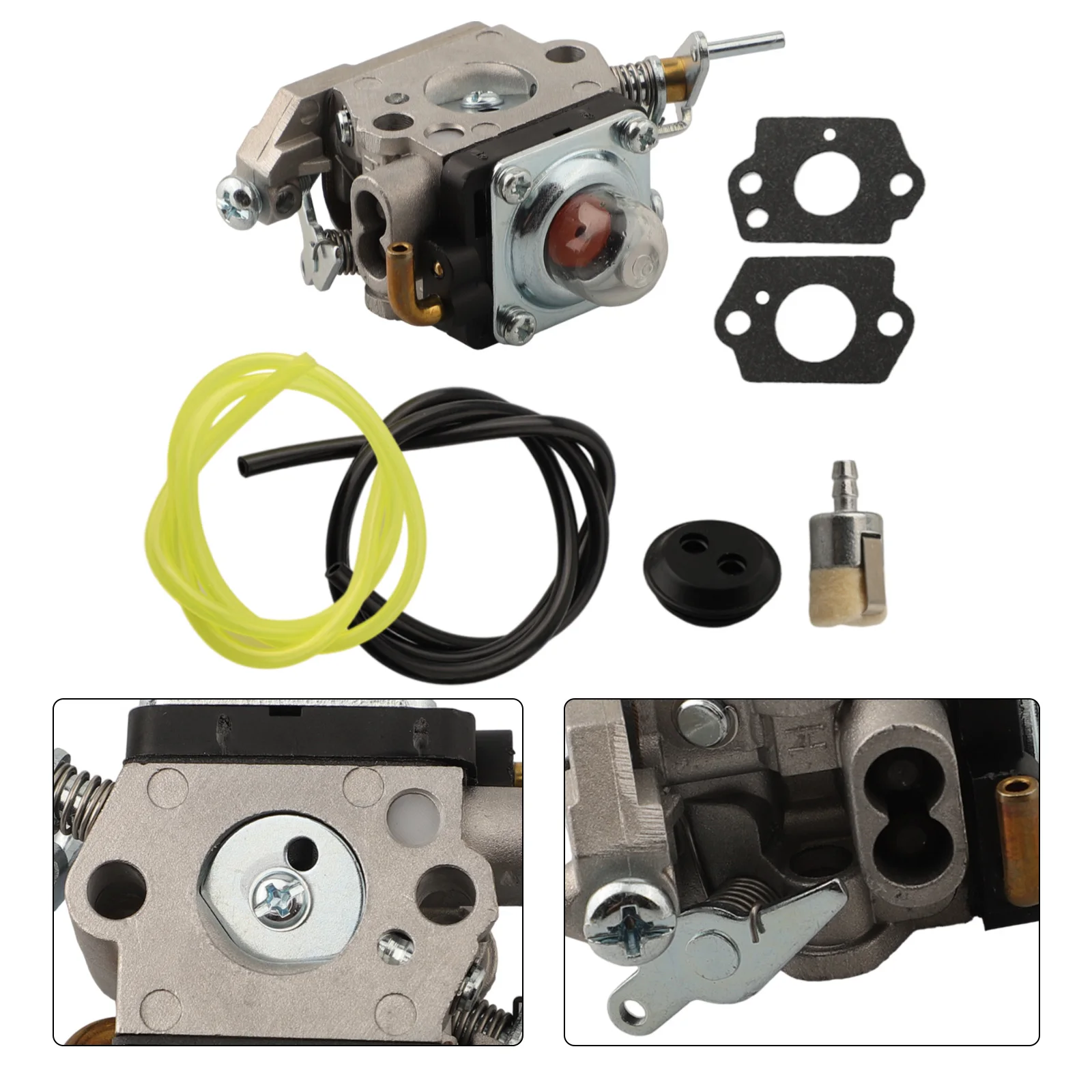 For McCulloch Chainsaw Carburetor Kit Perfect Replacement For For 122HD45 122HD60 523012401 with OEM Number 523012401 581734301