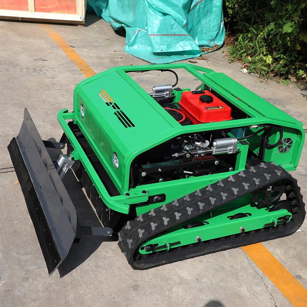 교체 가능한 배터리가 있는 원격 제어 잔디깎이, 긴 배터리 수명, 400m 원격 제어, 평지 및 경사지에 적합