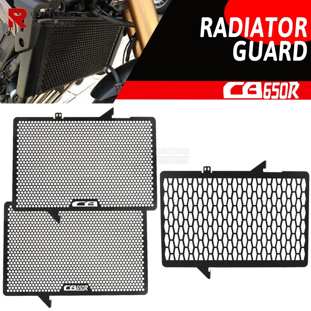 

For Honda CBR650R CB650R CBR650F 2024-2026 Radiator Guard Motorcycle CNC Aluminum Radiator Guard Grille Protection Cover Parts