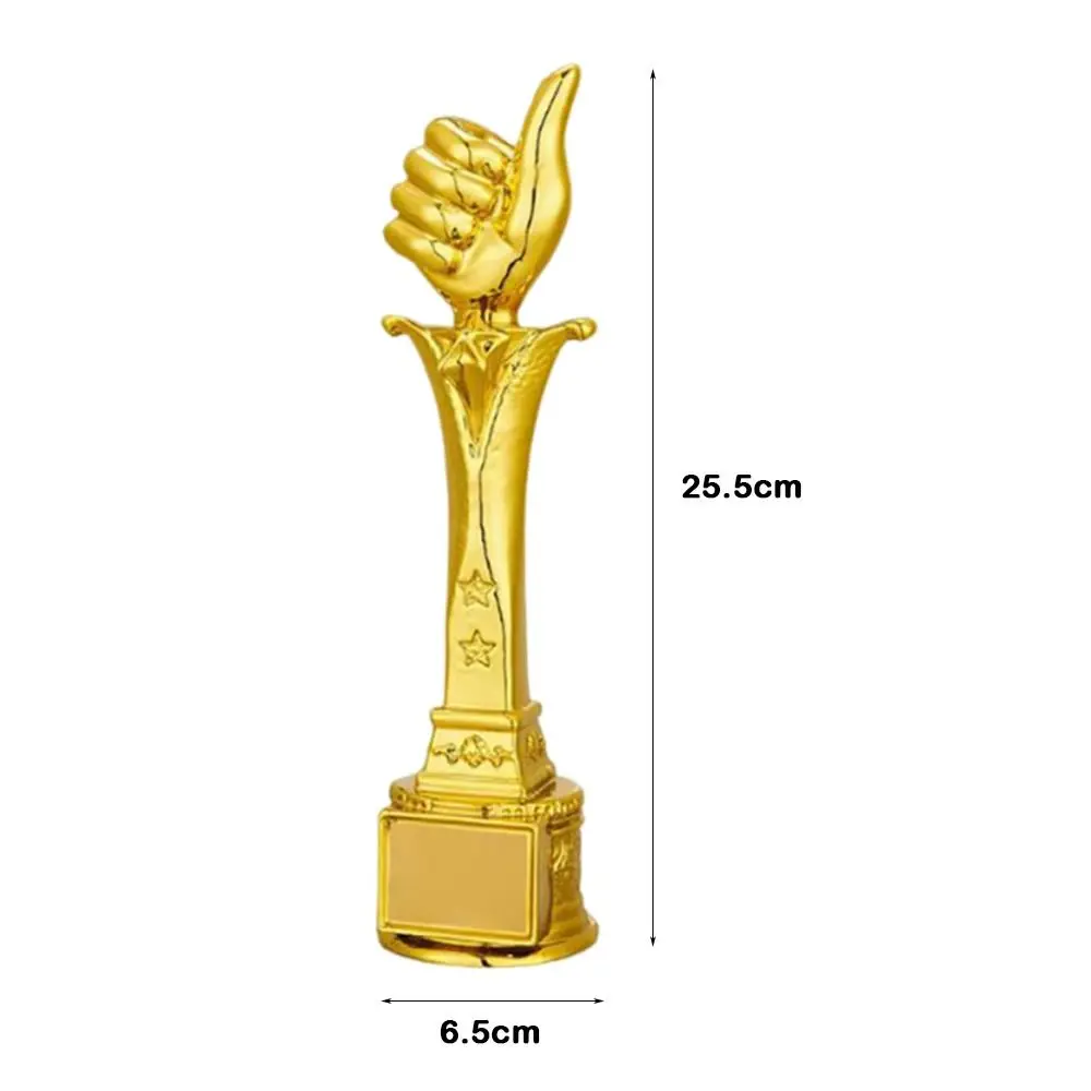 Crown Pentagram Competition Trophy Medal Golden Color Multi Size Medals Gold Color Universal Plastic Model Children Award Prize