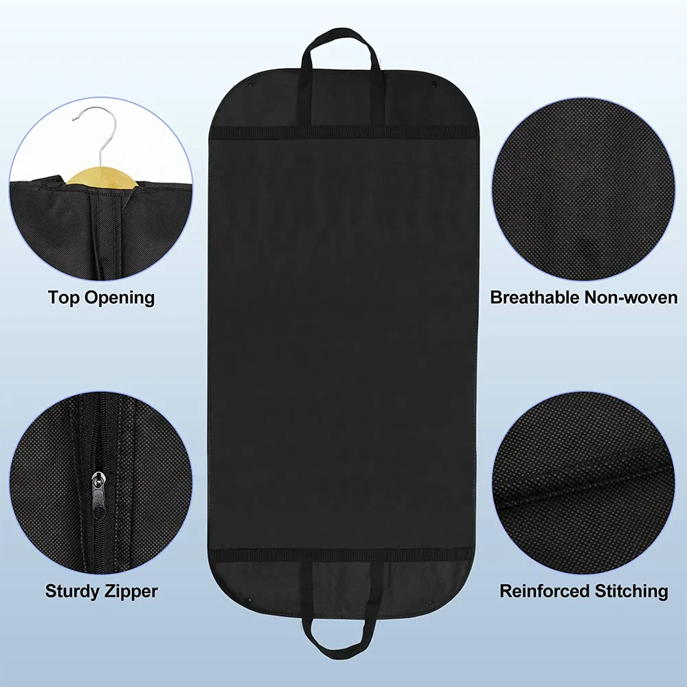 Clothing Covers Suit Coat Dust Cover Garment Bags Moisture-Proof Wardrobe Hanging Storage Bag Fully Enclosed Clothes Organizer