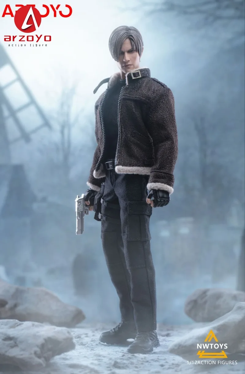 Nwtoys 1/12 مقياس ضابط الشرطة 6 بوصة ذكر الجندي عمل الشكل دمية مجموعة كاملة للتجميع