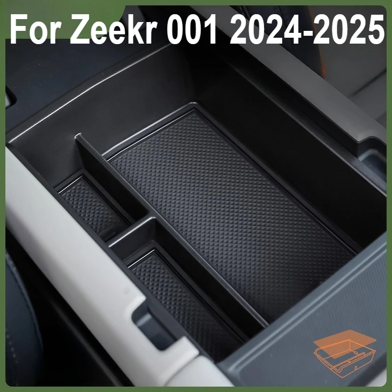 

Для Zeekr 001 2024-2025 автомобильная центральная консоль, подлокотник, ящик для хранения, автомобильный органайзер, контейнер для хранения, аксессуары для интерьера