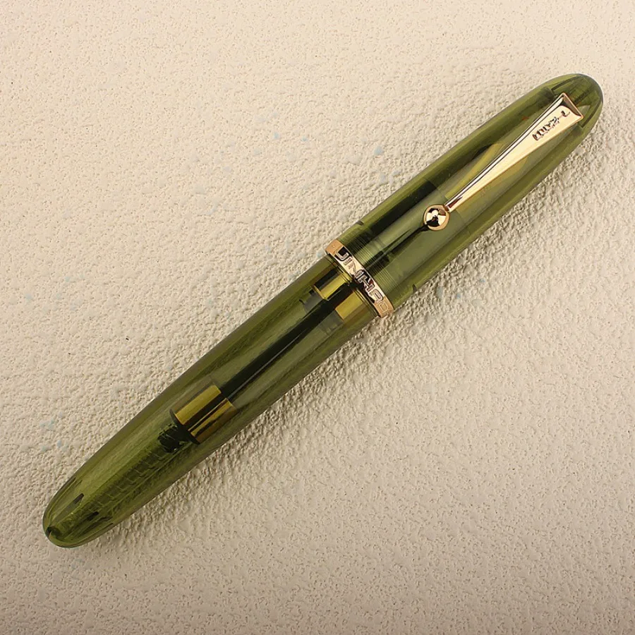 Limited Edition Color ! Jinhao 9019 Fountain Pen #8 EF/F/M Nib, Big Size Resin Office Writing Pen with Large Converter