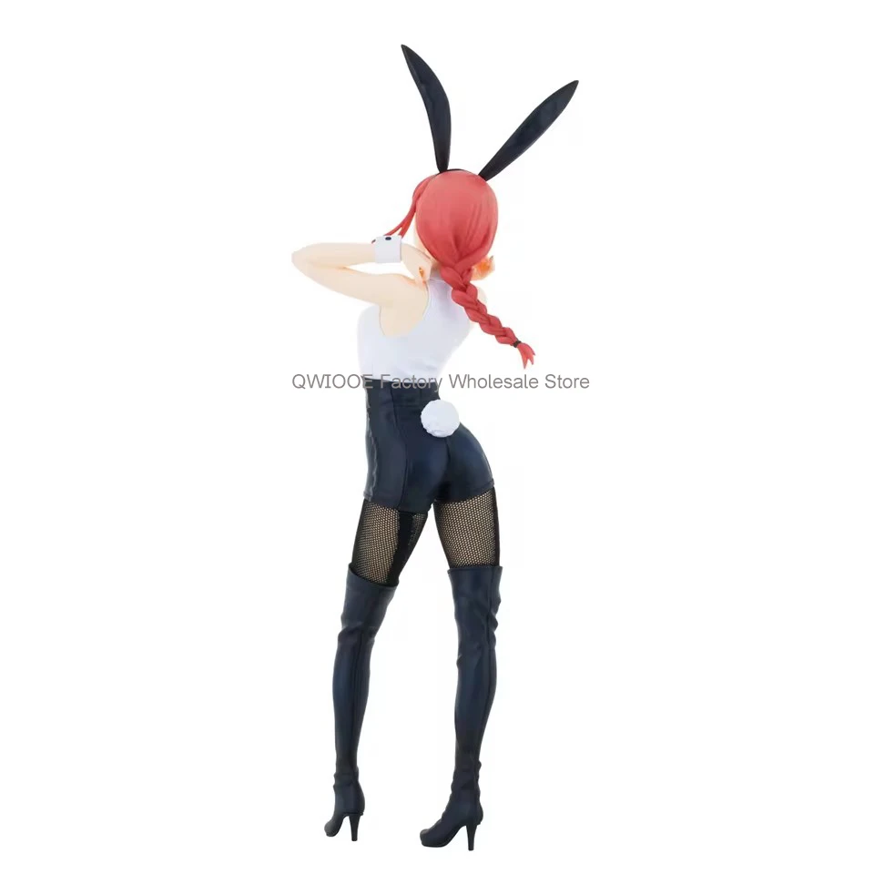 Furyu Bunnies เลื่อยโซ่30cm, หุ่นของเล่นอนิเมะสาวมาคิมะกระต่ายของแท้สำหรับเด็ก qwiooe dropshiping ไม่มีกล่อง