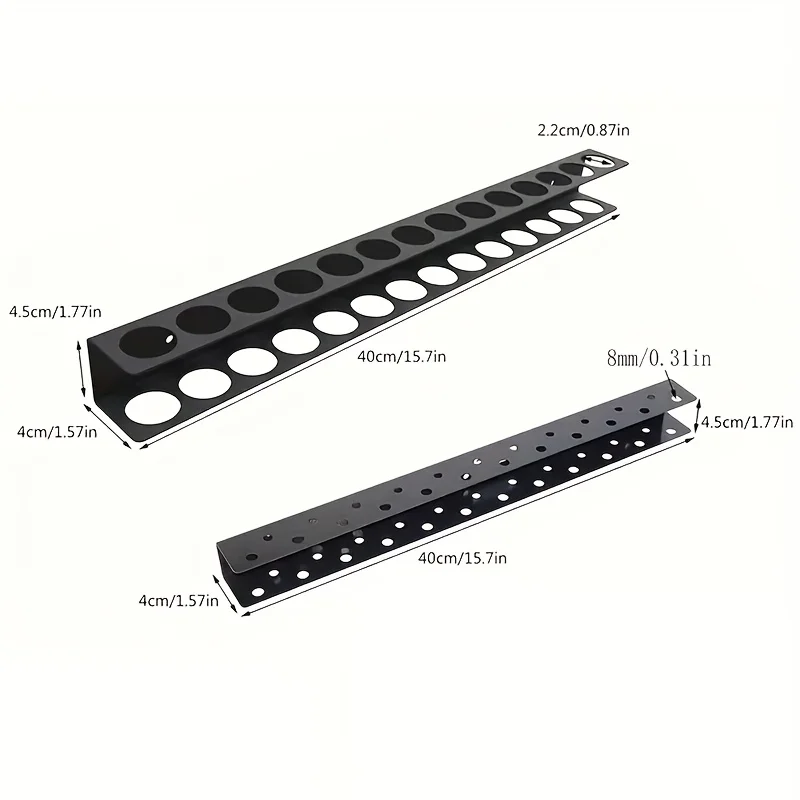 قطعة واحدة مناسبة لإدارة الأدوات متعددة الوظائف المثبتة على الحائط للمرآب ومفك معدني ورف تخزين كماشة