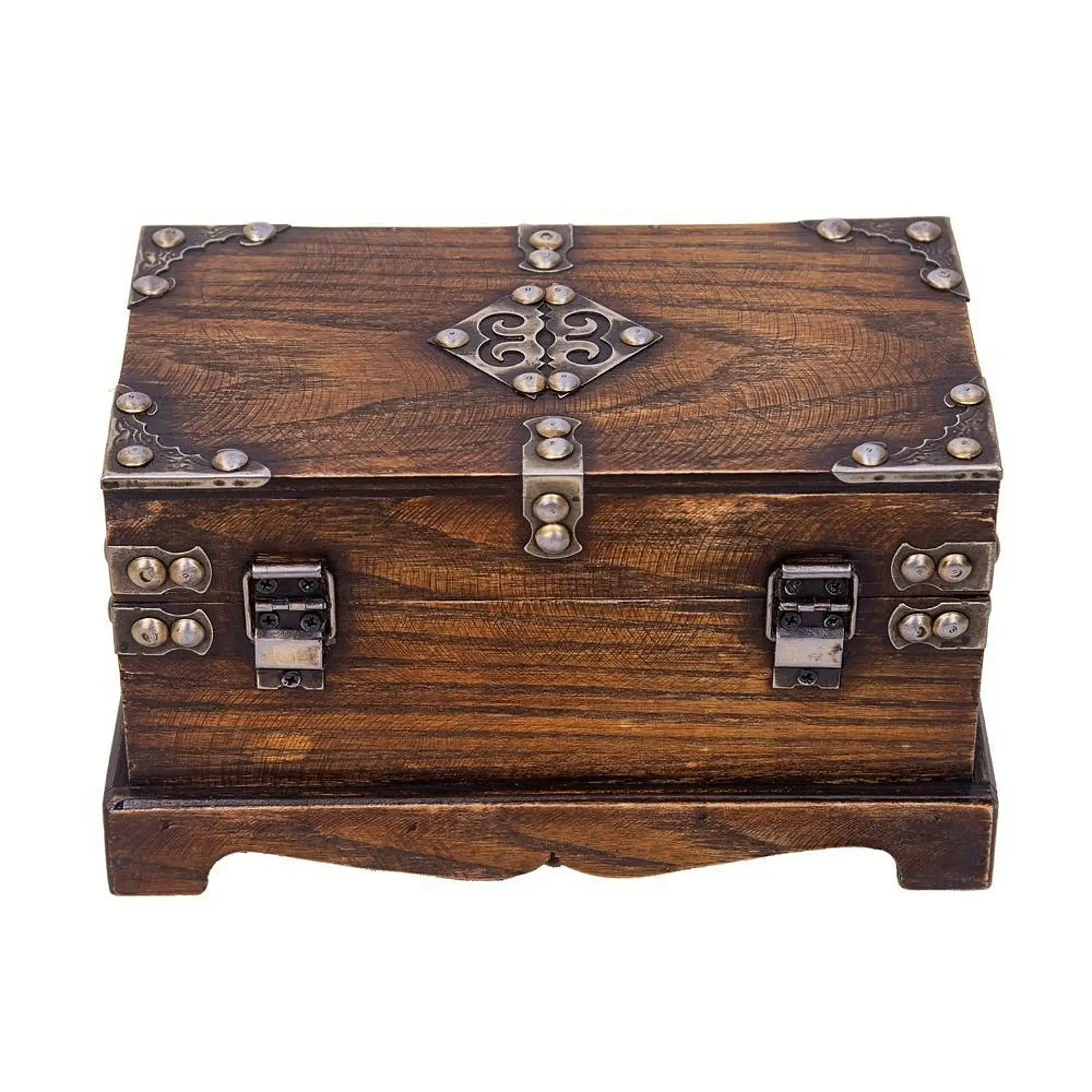 Escape Room Prop Box Collection Box Retro Wooden Keepsake Container