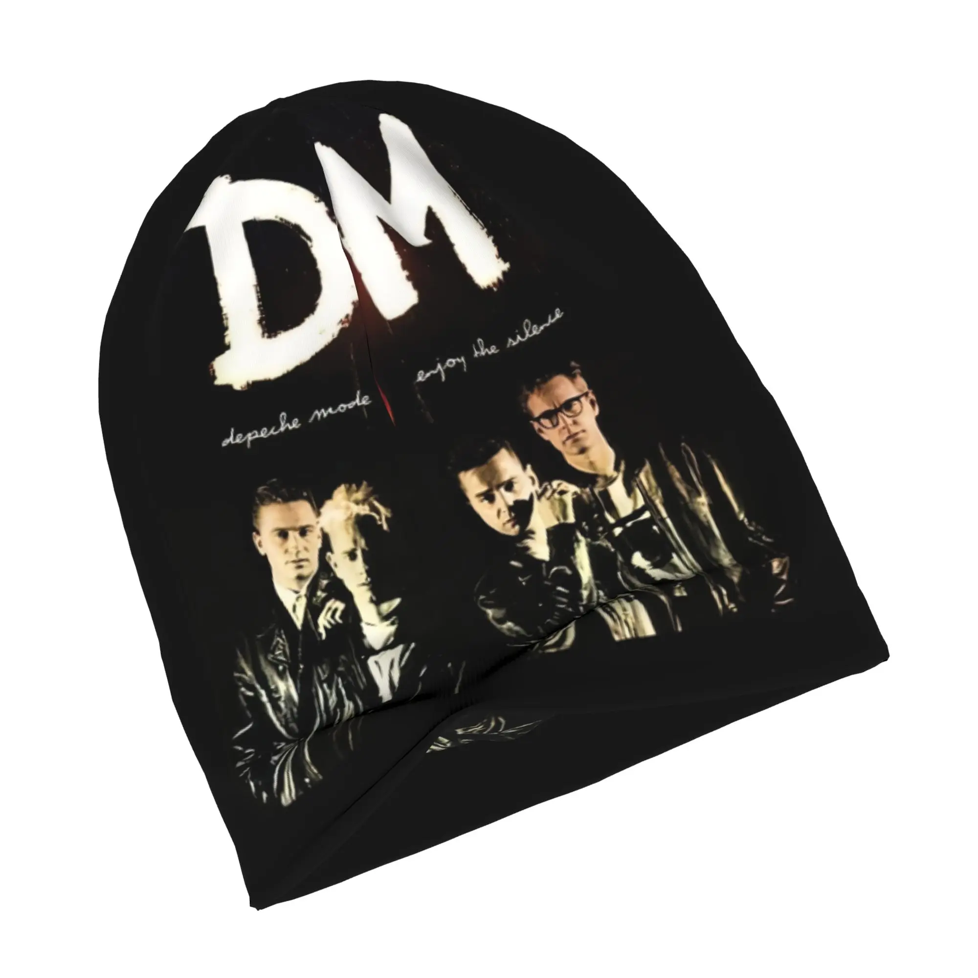Electronic Rock D-Depeche Cool M-Mode Skullies Beanies Caps Streetwear Warm Women Men Knitted Hat Adult Unisex  Bonnet Hats
