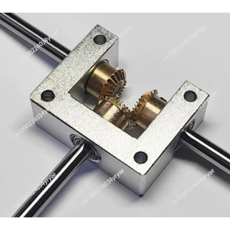

4mm 5mm Commutator Right Angle Angler Small 90 Degree 1:1 Gearbox Bevel Gearbox T-Gearbox