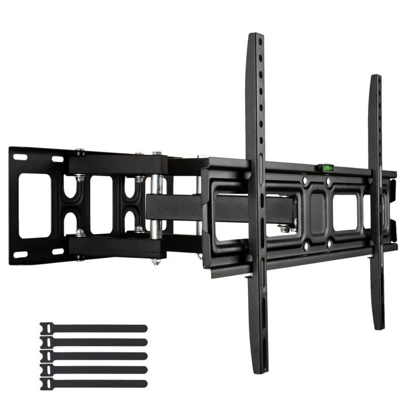Load resistance 50kg Adjustable up and down 10~ 10 degrees 32 70 inches Double pendulum large base TV bracket TV bracket Cart