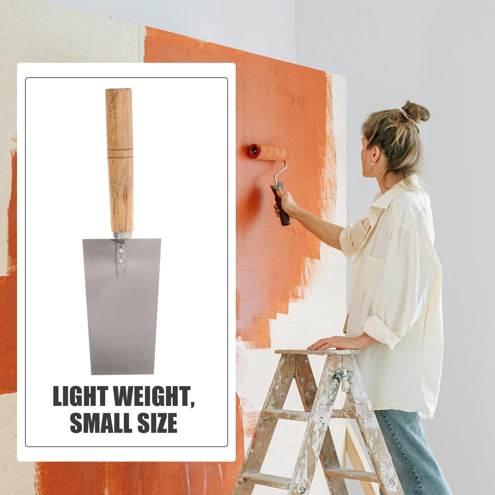 

Plastering Trowel Drywall Smoothing Tool Wall Plaster Board Finisher Metal Scraper Concrete Spatula For Home Plastering