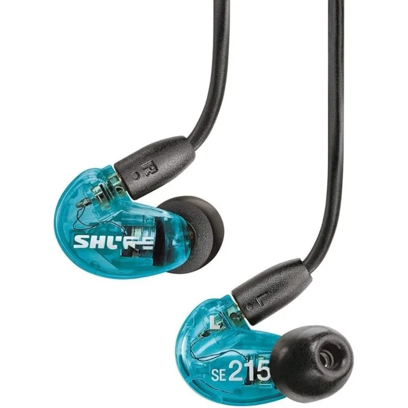 

Soundproof headphones SE215 transformer graphics Lucent Blue SE215SPE-A 3.5 interface for IOS/ Android