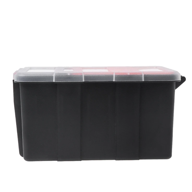 Hardware Box Transparent Multifunctional Storage Tools Case Plastic Organizer #Aug.26