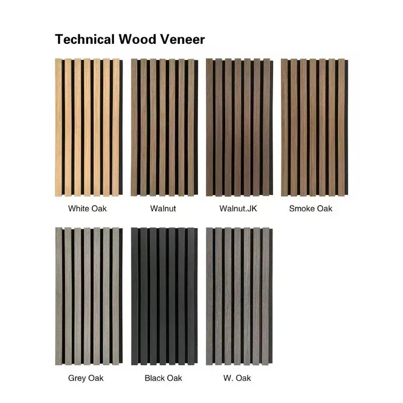 【Best-selling】Modern Design of Medium Density Fiberboard for Office and Home DIY Wall Decoration, Wooden Sound-absorbing Board