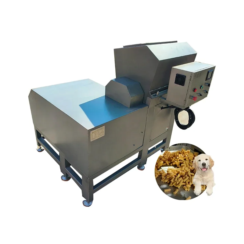 Speed Adjustable Pellet Food Extruder Granulator Dog Cat Shrimp Fish Feed Processing Machine