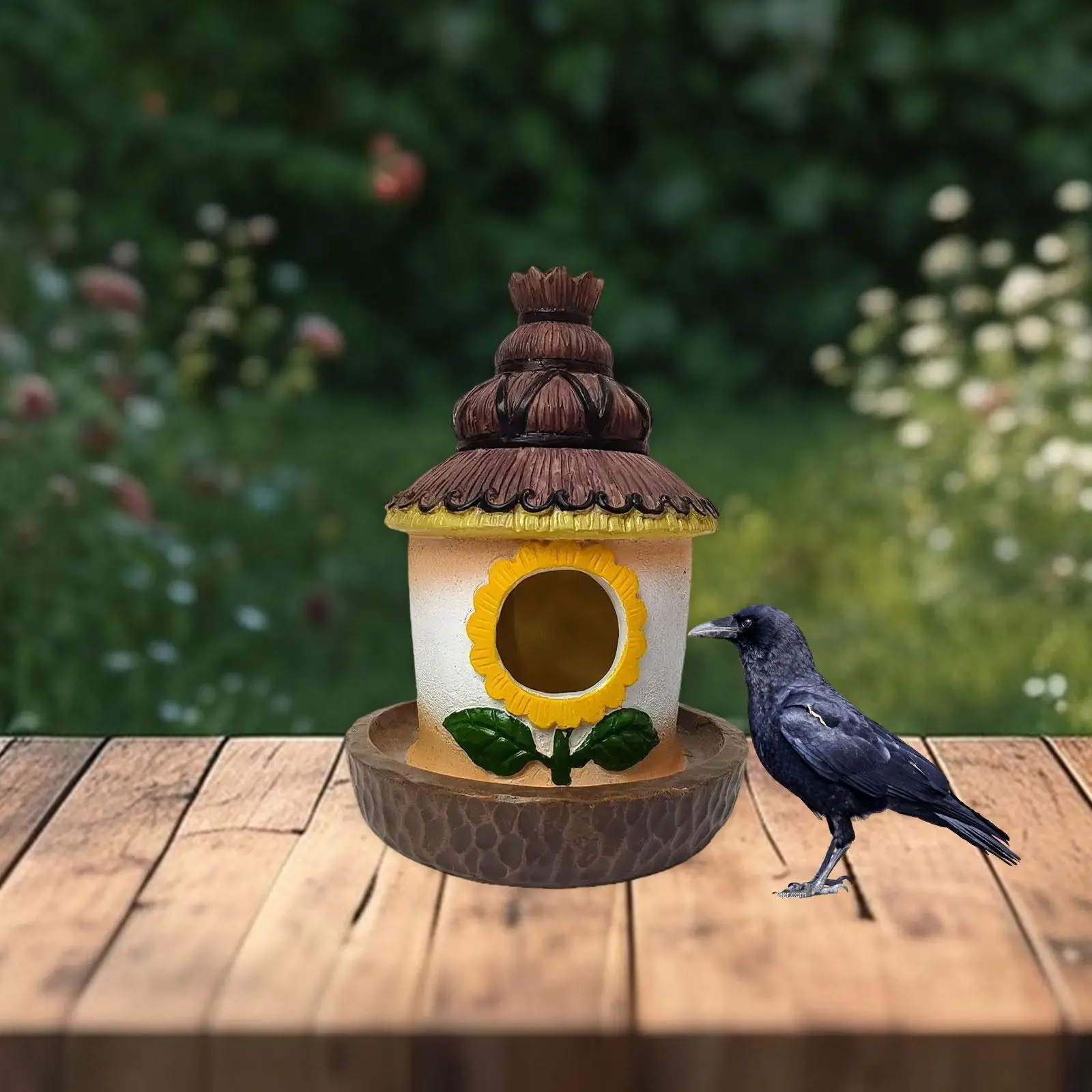 Bird House With Fee… - image