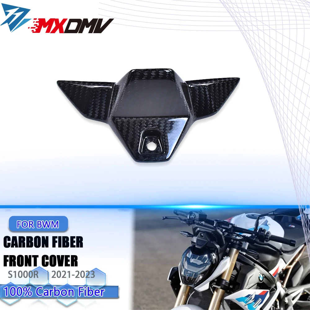 

100% 3K Full Dry Carbon Fiber refitted front cover fairing For BMW S1000R 2021-2023