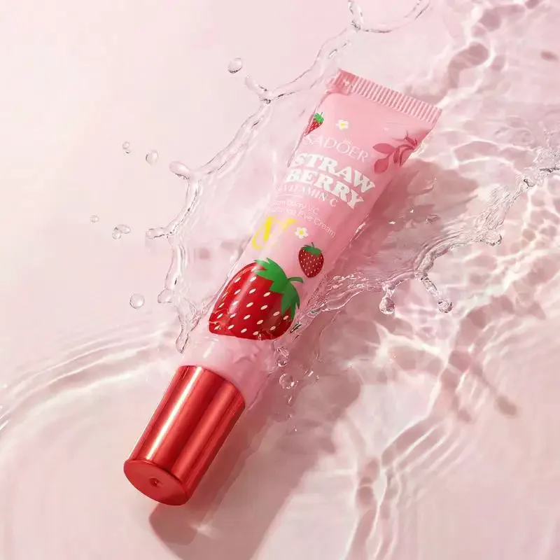 SADOER Strawberry VC Eye Cream - usage example
