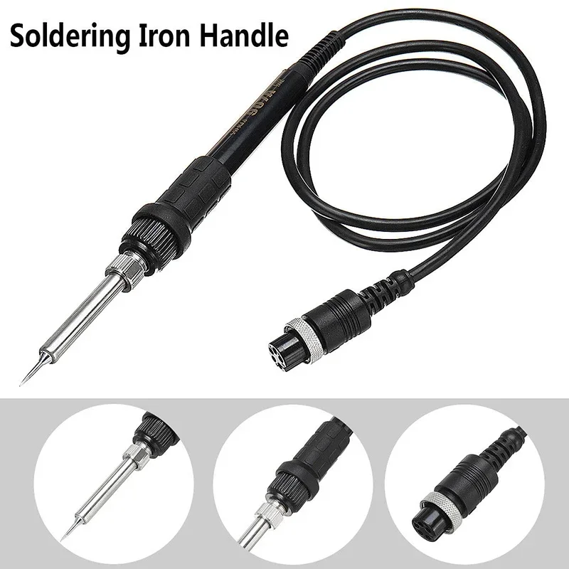 

Electric Soldering Iron Solder Handle Replacement With 5 Pin Female Connector For 936A 937D 8786D Series Welding Station