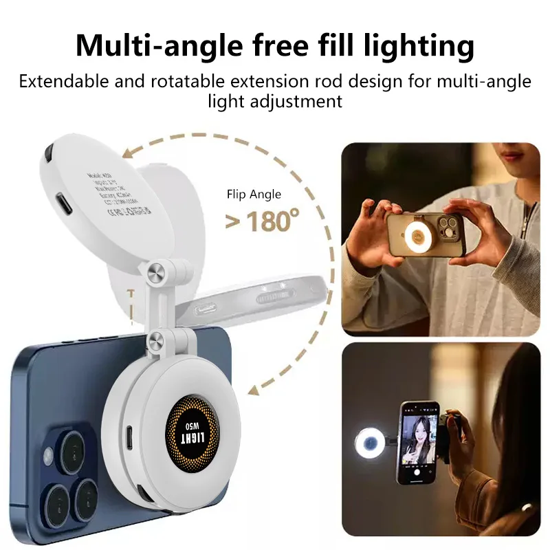 Draagbare LED-videolamp met ma - Photography Lighting Brands recensie en prijs