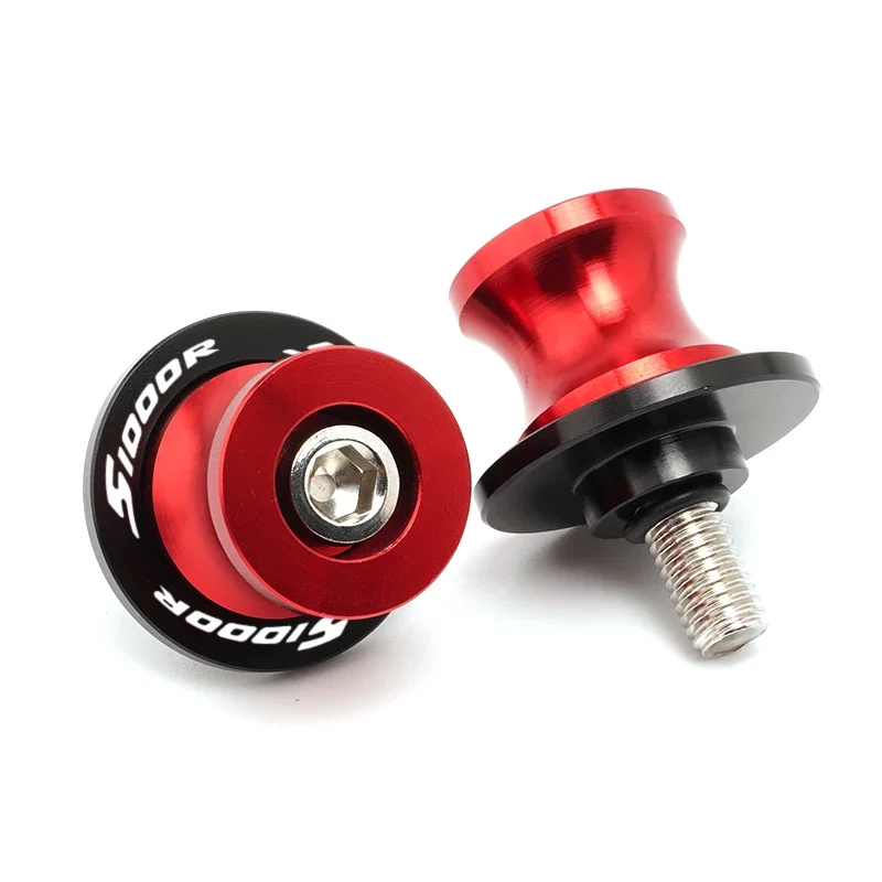 Bobines de bras oscillant pour BMW S1000R S1000RR 2009 – 2023, vis de support coulissantes, accessoires de moto CNC, boulons M8, 1 paire