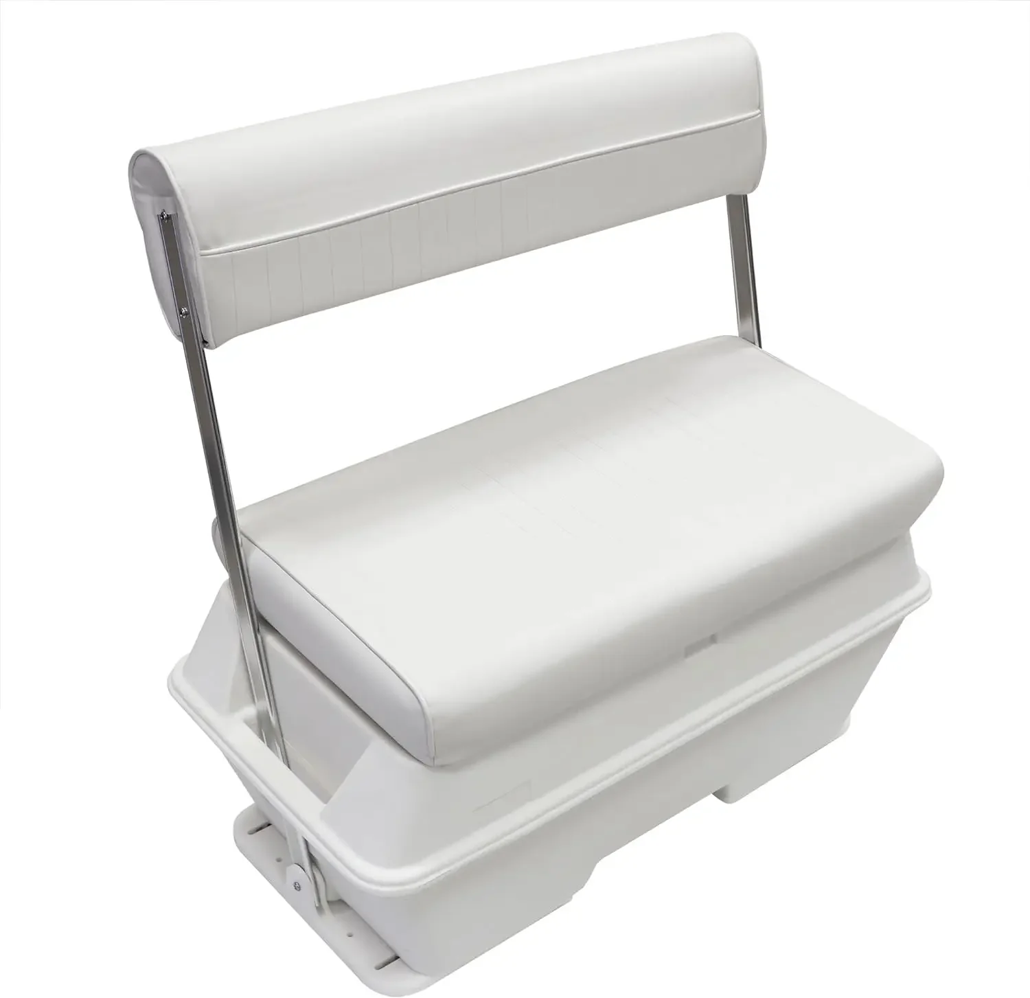 

8WD156-784 Offshore Swingback Cooler Seat, 70-Quart, Cuddy Brite White