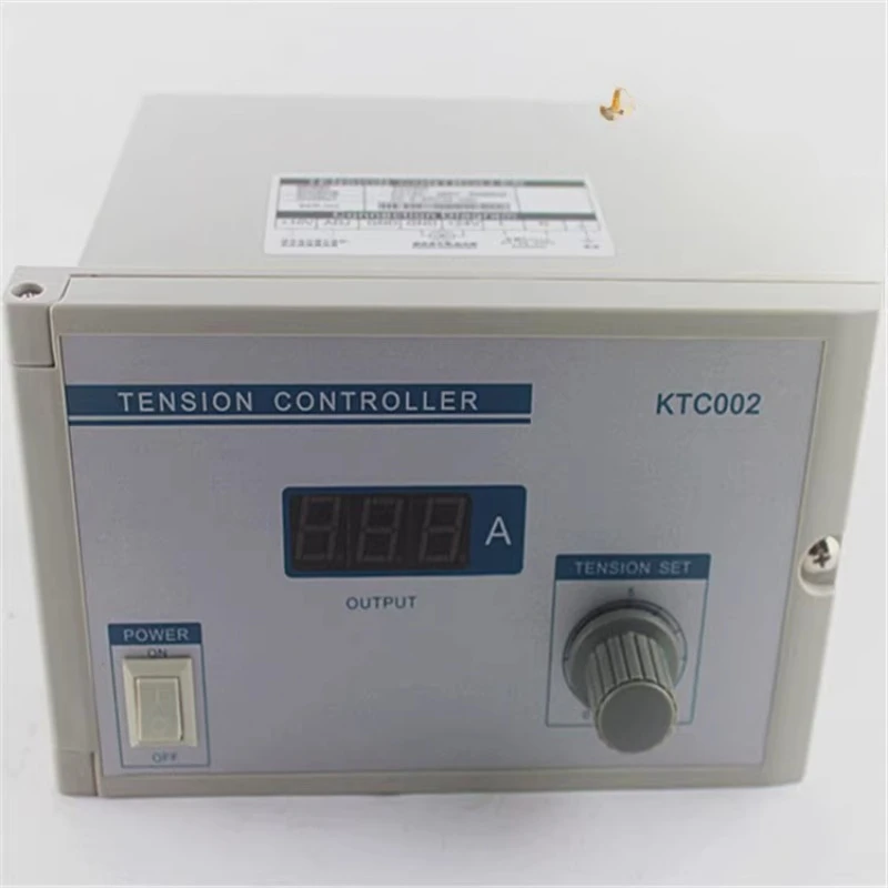 

Magnetic powder tension controller KTC002 manual control panel Kailida digital display tension 0-4A brake clutch