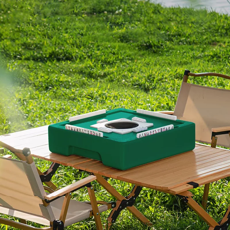 Factory Direct Compatible with Blind Box  Unpowered Desktop Mahjong Machine Travel Dormitory Portable Outdoor Camping