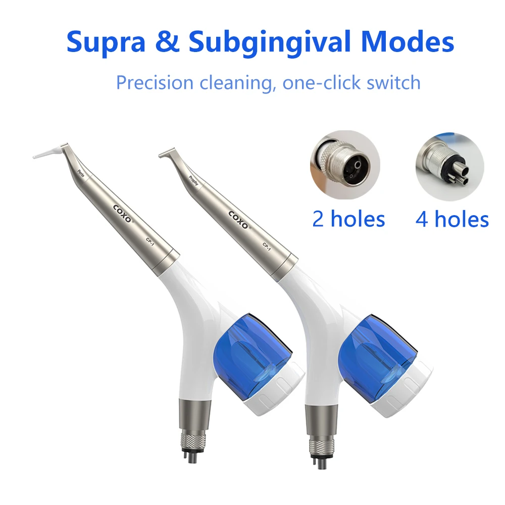 COXO CP-1 Air Flow Prophy Jet Dental Air Polierer Zahnaufhellung Werkzeug 2 Löcher 4 Löcher Zahnmedizin Zähne Polieren Hohe Effizienz – Detail 8