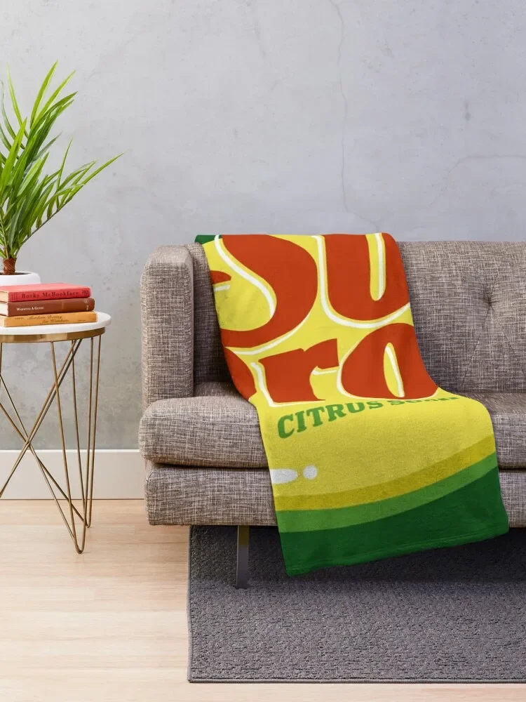 Luv Sun Drop Throw Blanket manga Weighted Plaid on the sofa halloween Blankets