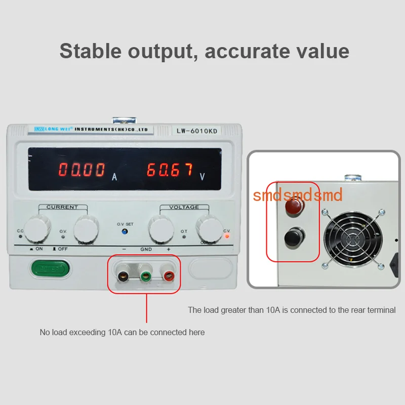 15V 30V 60V 10A 20A 30A 60A 900W Stable Adjustable Bench Lab Switching DC Power Supply for Battery Charging