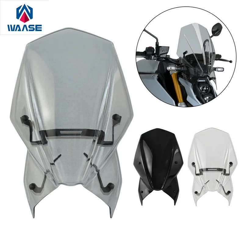 

WAASE For Suzuki GSXS950 GSXS1000 GSX-S 950 1000 2021 2022 2023 Windscreen Windshield Wind Deflector Shield Screen Visor Glass