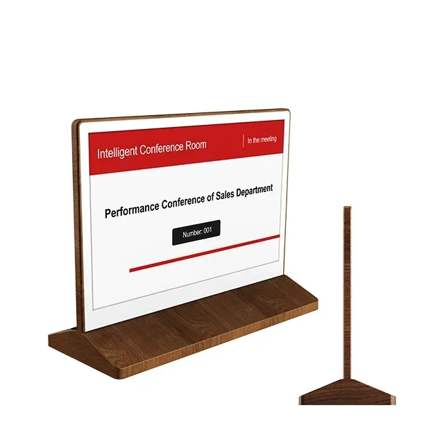 Cheap And Fine Hot Sales Wireless Intelligent Desktop Demonstration 7.5-inch Double-sided Electronic Conference Nameplate