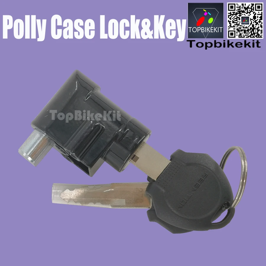 Ebike Super73 Battery Polly Battery Lock and key/ Ebike Parts Lock with Key for Polly Battery Case/Polly Power Plug-Power Switch