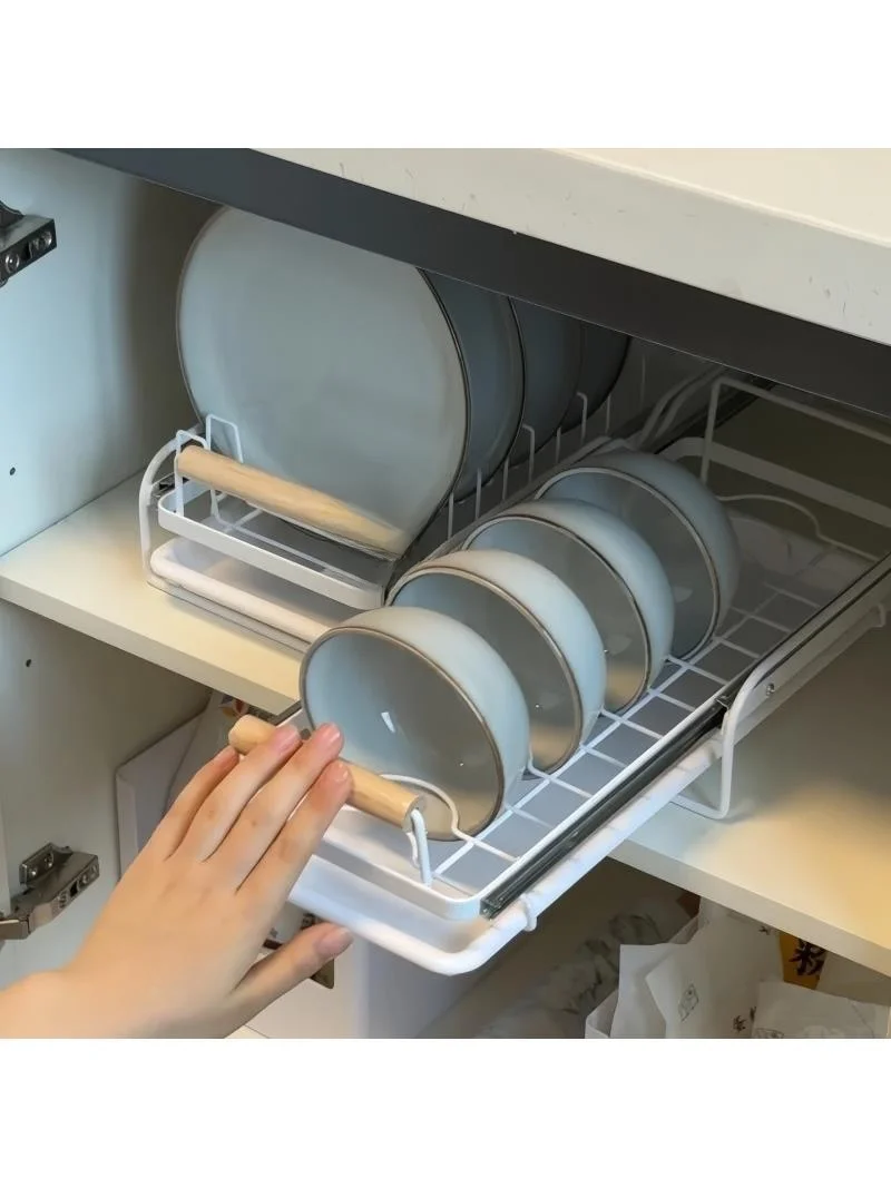 

Органайзер для кухонной столешницы: сушилка для посуды, подставка для тарелок и чашек, без сверления, для дома и кухни