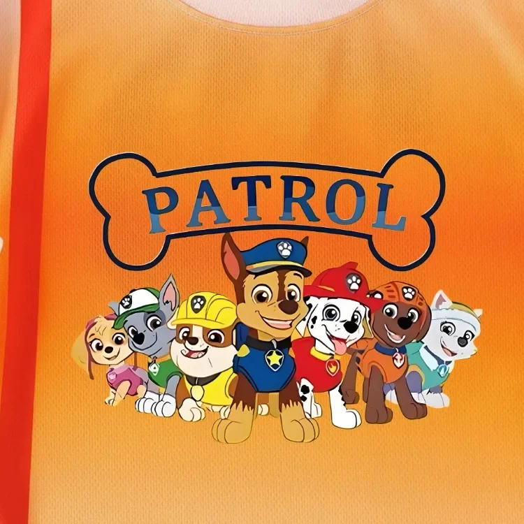 2026 Sommer Kinder Freizeitoutfits Atmungsaktives Mesh Kinder T-Shirt und Shorts Zweiteiliges Set PAW Patrol Jungen Basketballkleidung – Detail 14
