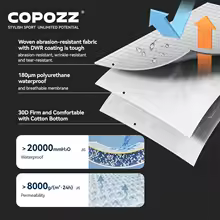 אוברול סקי לילדים COPOZZ - עמיד, נוח ואטום למים