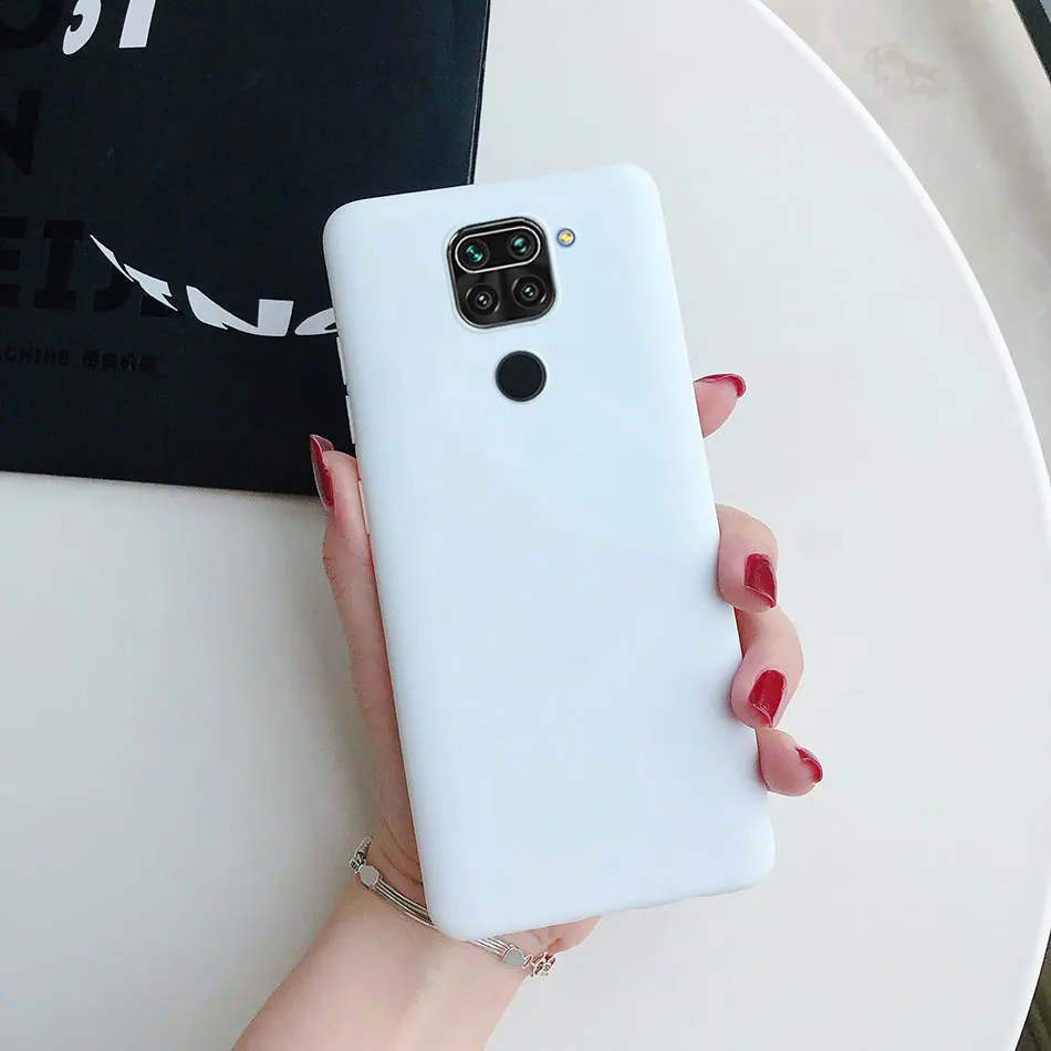 Für Xiaomi Redmi Hinweis 9 4G Stoßstange Coque Matte Haut Gefühl Fall Für Redmi 10X 10X 4G Telefon Fällen Abdeckung Redmi Hinweis 9 4G Shell – Detail 4