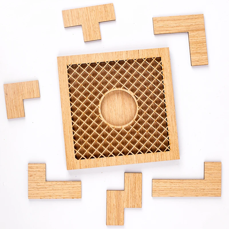 Non-pattern puzzle abnormity Children over 6 years old puzzle high difficulty wooden puzzle irregular adult