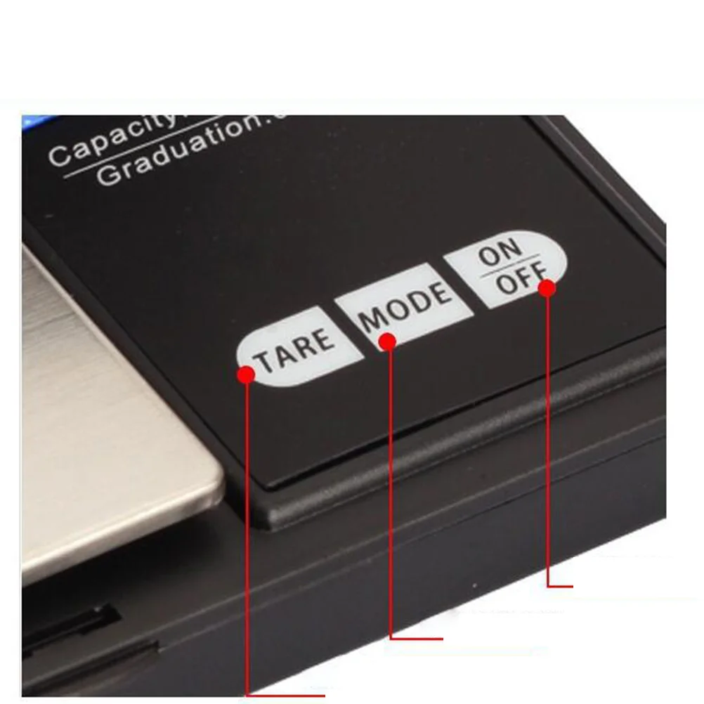 

Portable Jewelry Scale 500G/0.01G Scale Lcd Backlight Compact For Weighing Gems Medicinal Kitchen Bar Tools