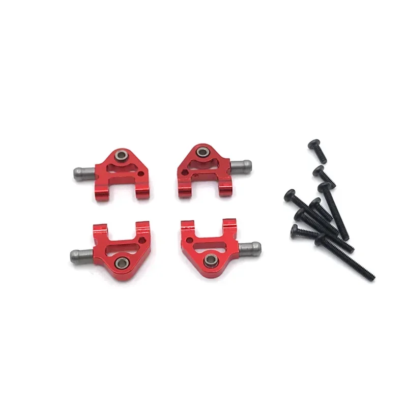 Brazo oscilante inferior para WLtoys 1/28 284131   Piezas de coche K969 RC, accesorios de brazo inferior de aleación de aluminio, piezas de mejora de Metal, Buggy para camión