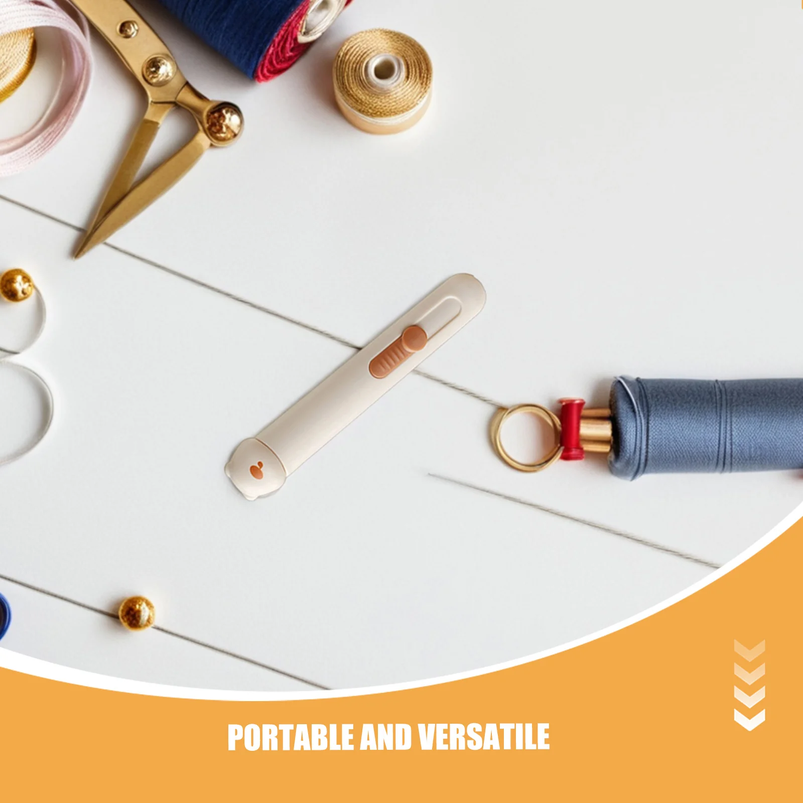 3Pcs Cute Bear Seam Ripper Sewing Needle Threader Two in Remover for Hand Sewing Embroidery Quilting Stitch Cutter