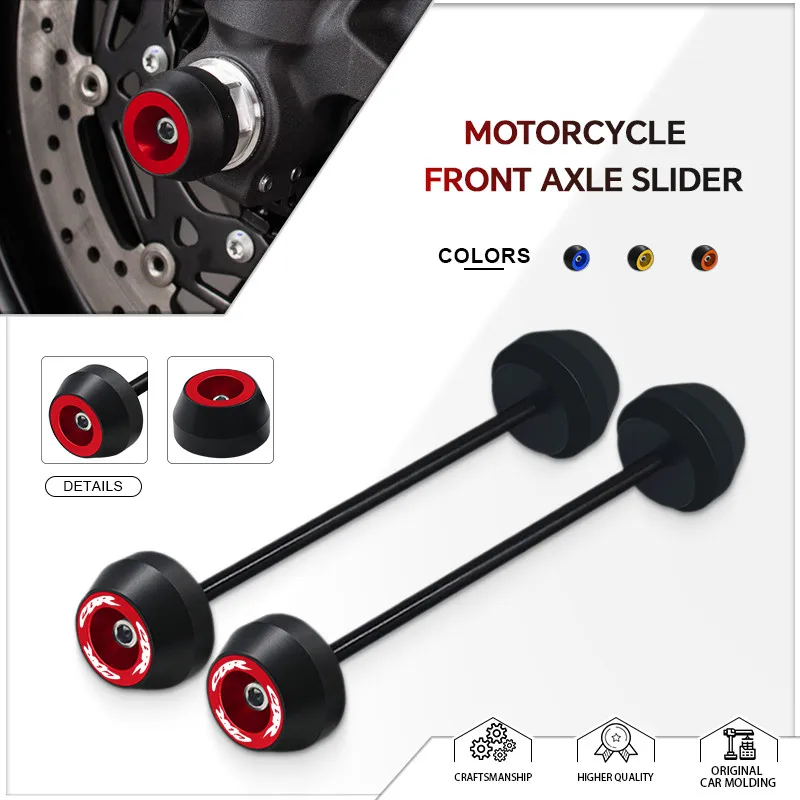 

Front & Rear Wheel Crash Slider Falling Protector Pad For CBR1000RR CBR600RR CBR650R CBR650F CB650F Motorcycle Wheel Protector